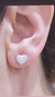 Aros plata corazón - Joyas Maia