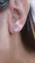 Imagen de Aros plata corazón