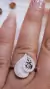 Anillo plata forma gota en internet