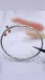 Esclava plata oval en internet