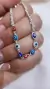 Pulsera acero ojitos - Joyas Maia