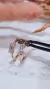 Aros argollas plata rosé - Joyas Maia