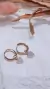 Aros argollas plata rosé en internet