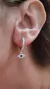 Aros argollas plata ojitos en internet
