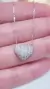 Cadena colgante corazon plata - comprar online
