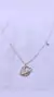 Collar plata dorado planeta - comprar online