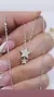 Cadena colgante plata estrellas en internet