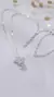 Cadena colgante plata estrellas - comprar online