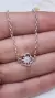 Pulsera plata flor en internet