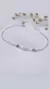 Pulsera plata corazón