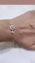 Pulsera plata ajustable - Joyas Maia