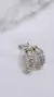 Aros plata y oro medio sin fin - comprar online
