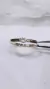 Anillo solitario plata y oro - comprar online