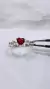 Anillo plata y oro corazón - comprar online