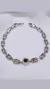 Pulsera panter plata y oro