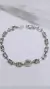 Pulsera panter plata y oro