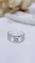 Anillo plata hombre
