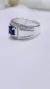 Anillo plata zafiro hombre en internet