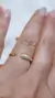 Anillo plata dorado serpiente - Joyas Maia