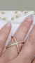 Anillo cruzado plata rosé en internet