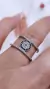 Anillo plata ojo