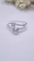 Anillo doble plata corazon - comprar online