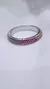 Anillo plata multicolores - comprar online