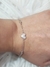 Pulsera plata corazón en internet