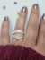 Anillo plata medio sin fin - Joyas Maia