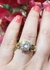 Anillo Solitario Plata Y Oro - comprar online