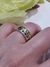 Anillo plata y oro medio sin fin en internet