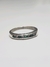 Anillo plata medio sin fin