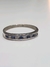 Anillo plata medio sin fin