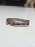 Anillo plata medio sin fin