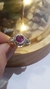 Anillo plata rubi