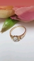 Anillo oro 18kl rectangular