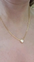 Cadena Dije Plata Dorado - Joyas Maia