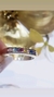Anillo medio sin fin plata y oro - comprar online
