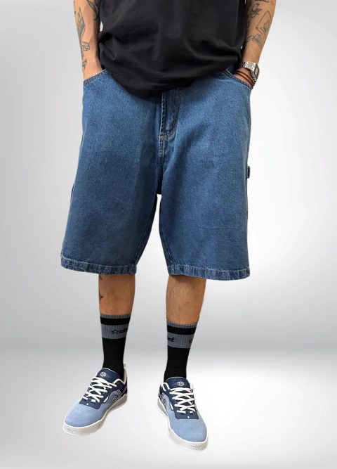 jorts carpinteiro azul