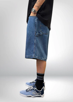 jorts carpinteiro azul - comprar online