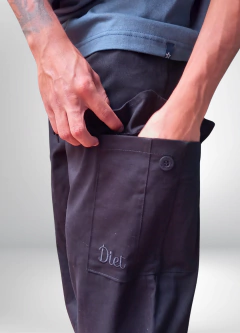 calça cargo zoo preta - dietcorp