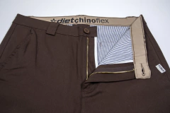 calça chinoflex marrom - comprar online