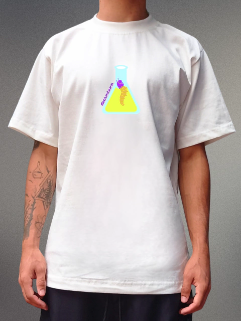 camiseta masculina lab off white - comprar online