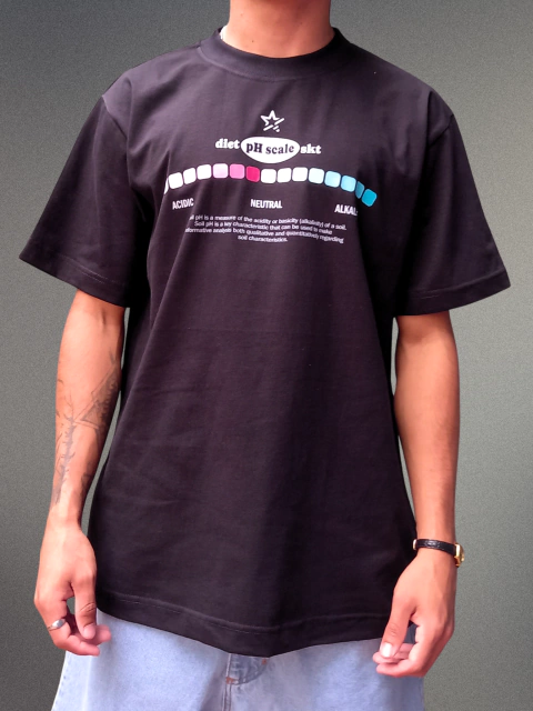 camiseta masculina scale preta - comprar online