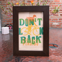 Cuadro “Dont look back” - comprar online
