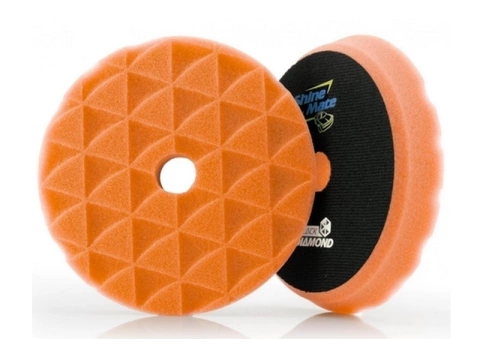 Pad Corte Medio naranja Shine Mate 4" y 6"