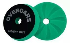 Overcars Pad de Espuma Corte Alto Verde Rotorbital 5"