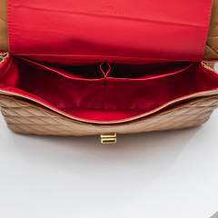 BOLSA PRECIOSA GRANDE - CARAMELO na internet