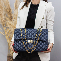 BOLSA PRECIOSA GRANDE - AZUL MARINHO - comprar online