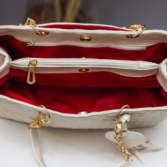 Imagem do BOLSA RUBI GRANDE - OFF WHITE